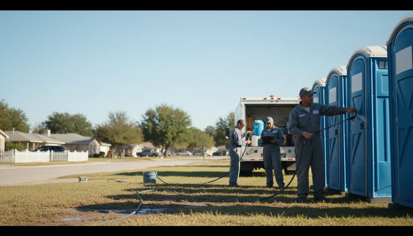 Long-Term Portable Toilet Rental in Rocky Ridge, OH near me